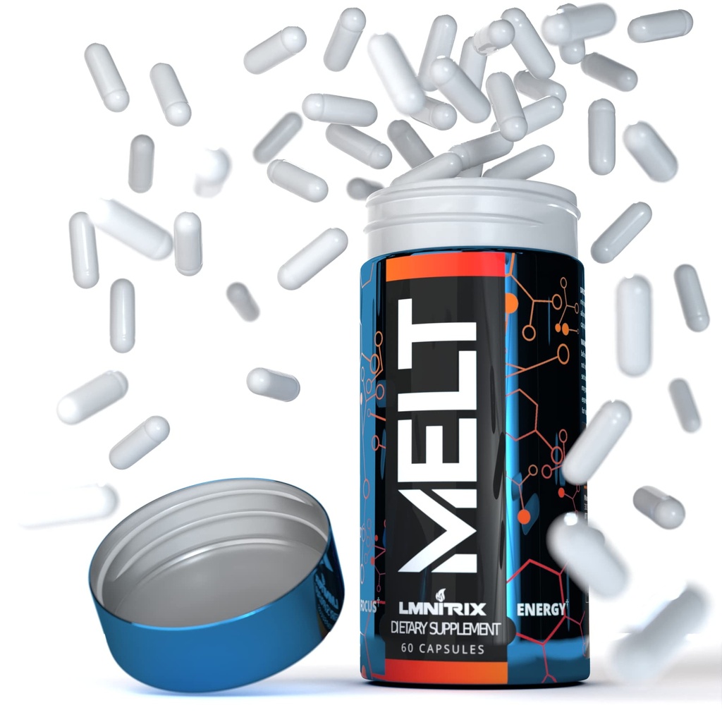MELT EXT - Extreme termogenic Fat Burner - puternic ajutor de pierdere în greutate, mai puternic decât majoritatea pastile dieta - adevărat Plateau Distrugător - pierde în greutate rapid pentru bărbați și femei - Rezultate reale - 60 capace