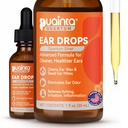 PUAINTA Dog Ear Cleaner, Natural Dog Picături ureche și tratamentul infecției, Quantum Silver Dog Soluție de curățare ureche pentru mâncărime, Iritație & Wax Build-Up, 1oz