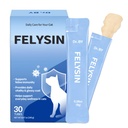 Doctor de FELYSIN L-Lysine pentru pisici Lickable Immune Supplement Alergie Relief, Strănut, Runny Nas, Rece, Watery Eyes Sanatate respiratorie cu Beta-Glucan & Taurin 30 individuale ambalate