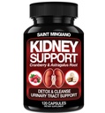 Suport renal Dezintoxicare și reparare -120 Capsule - Cranberry & Astragalus Pastile rădăcină pentru femei și bărbați 