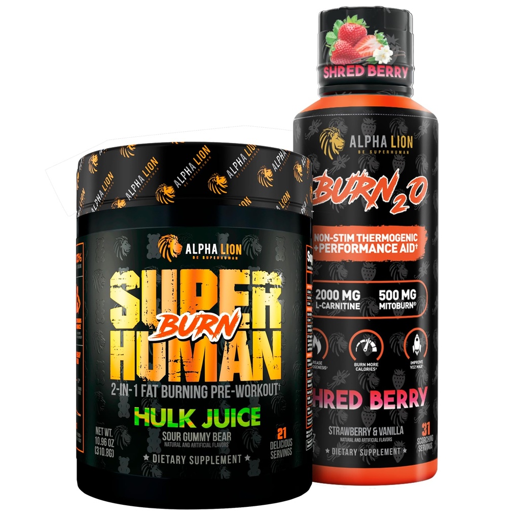 ALPHA LION încăpățânat Fat Loss Stack 