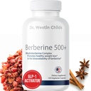 Dr. Westin Childs Dihidroberberine Supliment 200 mg pentru femei şi bărbaţi, cardiovasculare, gută, tiroidă, şi suport imun cu acid lipoic alfa - Poate fi 5X mai eficient decât Berberine HCL 60 Ct