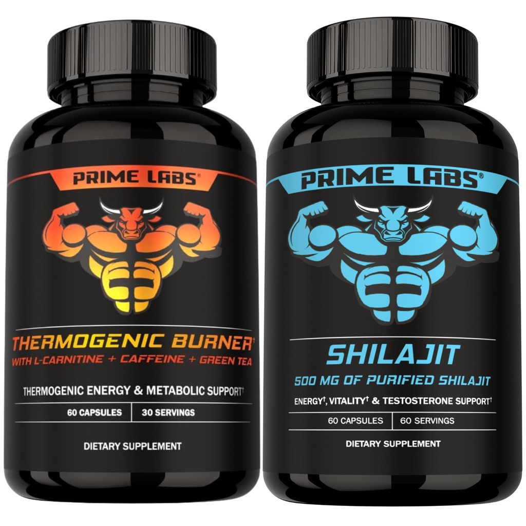 Arzător termogenic Prime Labs + Capsule Shilajit