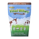 whey praf de proteine de iarbă pentru vitalitate imună, cacao naturală 2,5lbs (56 Servings), 15g proteine per Serve, Vital Whey, Holistic curat, nutriție wellness