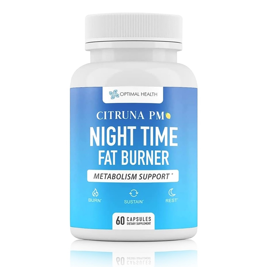 PM timp de noapte pierdere în greutate Supliment pentru bărbați și femei - pierdere în greutate pastile naturale Infuzat cu Ashwagandha, Lemon Balm, 5-HTP - Apetit de control timp de noapte pastile de pierdere în greutate - 60 capsule