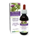 Naturalma Milk Thistle (Silybum marianum) Fructe și plante aromatice Tinctură fără alcool - 4 fl oz Extract lichid în picături - Supliment vegetal - Vegan