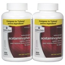 Membri Mark Acetaminofen, 1200 Caplets, Pain Reliever, 500 mg