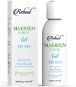 Reboot Silverten Forte - Antimicrobian Silver Wound Care Gel - 3.4oz - Ajutor rapid de prim ajutor pentru arsuri, mâncărimi și cicatrici - răcire, răcire și revitalizare - Sigur pentru copii și animale de companie