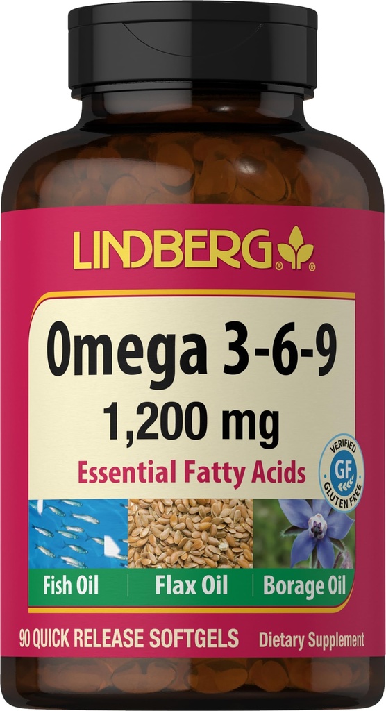 Lindberg Omega 3 6 9 Suplimente 