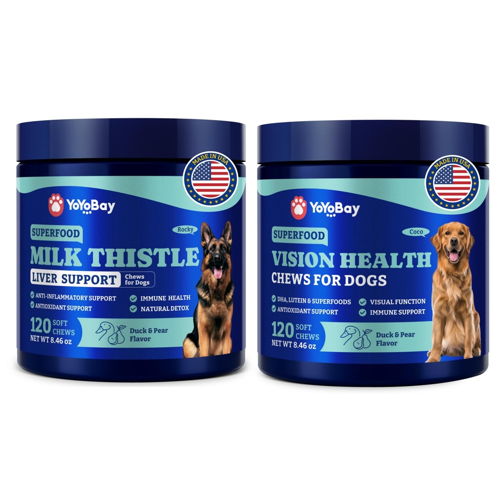 Dog Eye şi ficat Wellness Bundle 