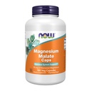 NOW Supplements, Magnesium Malate 95 mg of Magnesium, 180 Veg Capsules