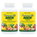 NaturasPlus Sursa de oameni de viață - 120 comprimate, pachet de 2 - Fier-gratuit Multi-Vitamina si Suplimentul mineral - cu Saw Palmetto, Licopen & lutein - Gluten gratuit, Vegetarian - 120 Serviri totale