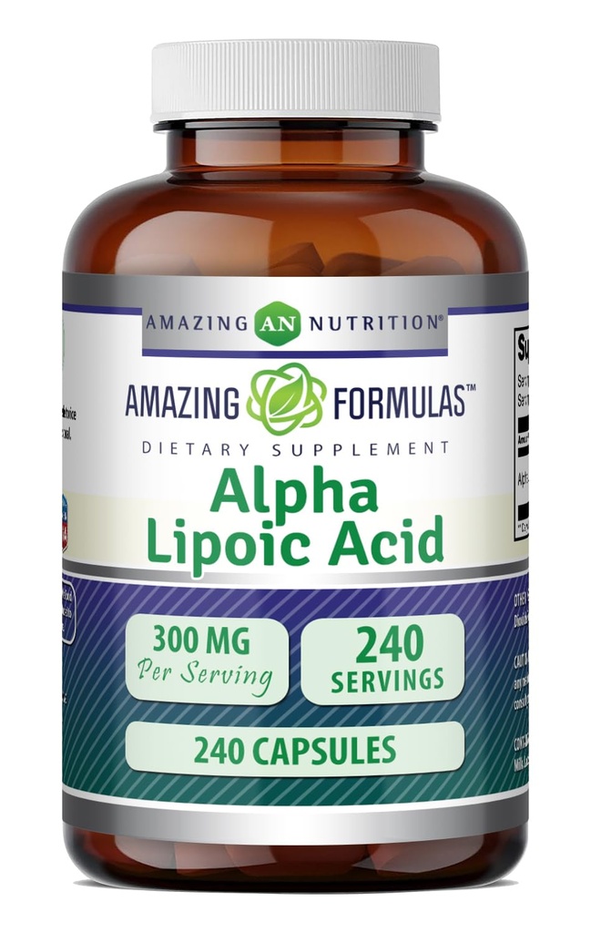 Formule uimitoare Alpha Acid lipoic 300 mg capsule Supliment 