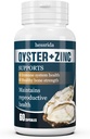 Stridii Extract capsule cu pulbere de zinc, Stridii Suplimente pentru bărbaţi şi femei, Pastile naturale şi sigure Oyster, Ajutor Sistemul imunitar, Sisteme de reproducere şi Bone Putere Sănătate, 60 Capsule