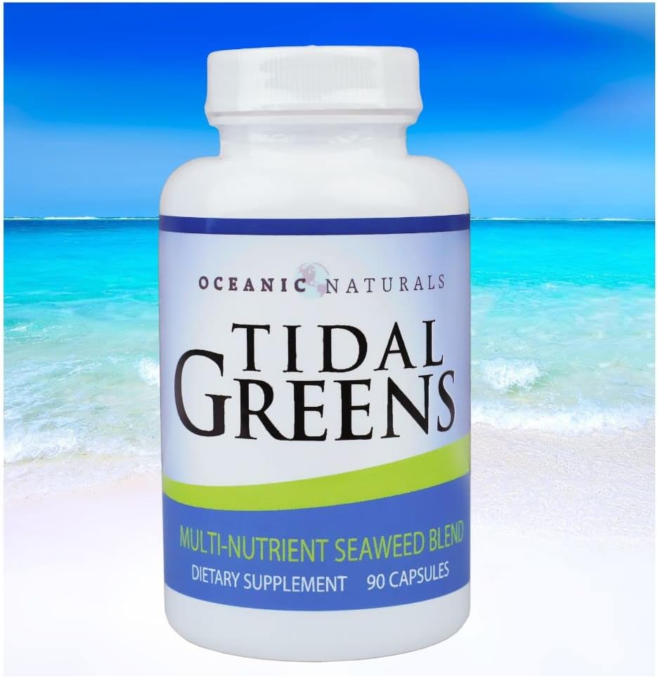 Verde Tidal Seaweed Supliment Sursa naturala de iod - Suport imunitar Energie Well Being - 90 Capsule vegetariene