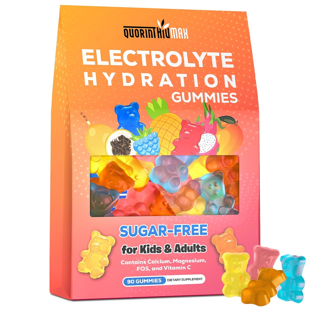 Electrolit Gummies Zahăr gratuit 