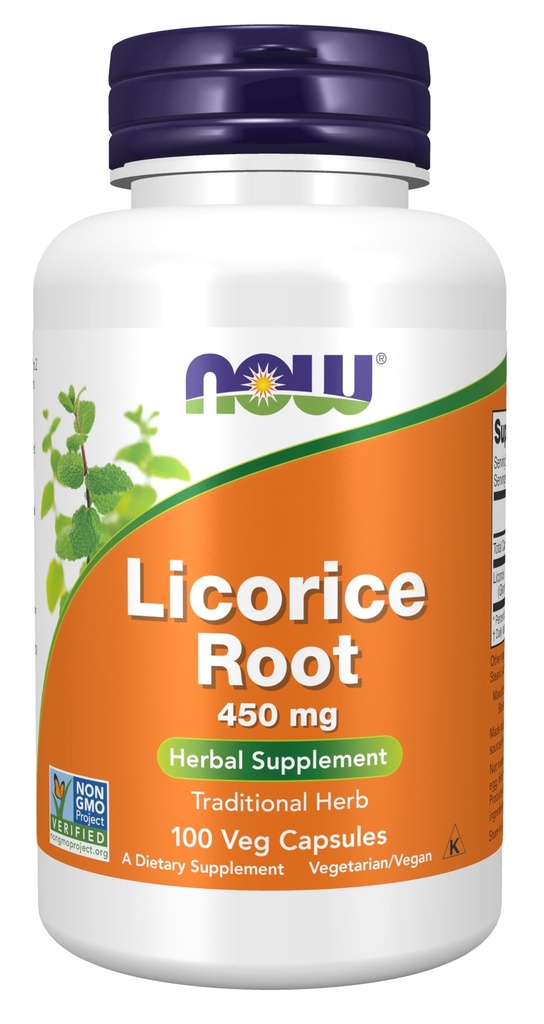 Acum Suplimente, Rădăcină de lemn dulce (Glycyrrhiza glabra) 450 mg, Supliment vegetal, 100 Capsule de legume