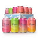Recesion Mody Magneziu & Adaptogen Drink, Relaxation Beverage, 12 Ounce (Variety Pack, 12 Pack)