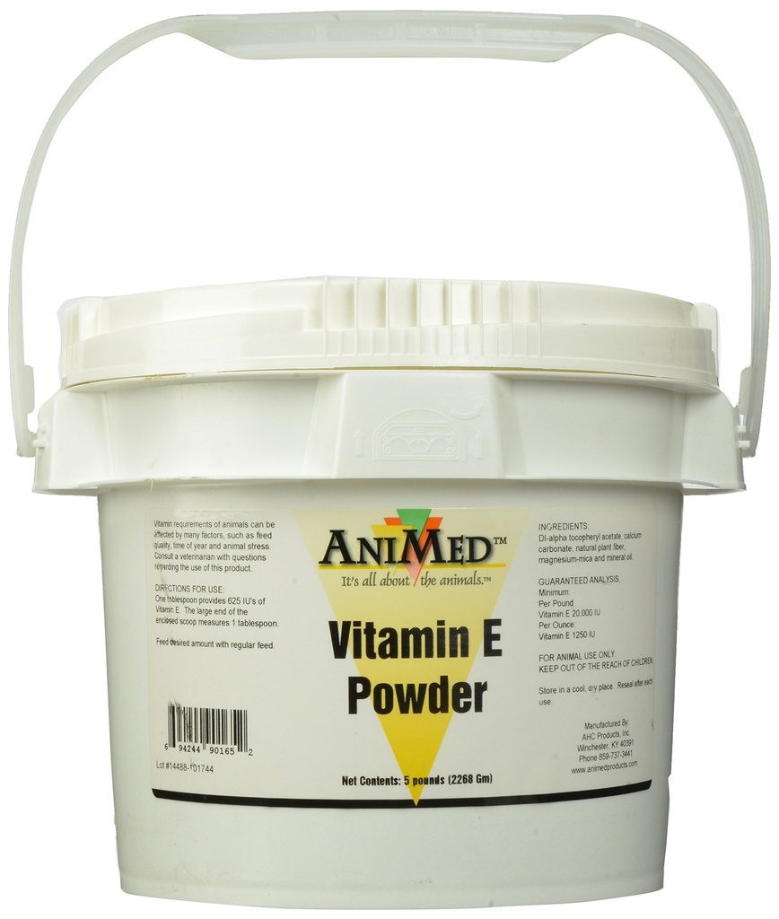 AniMed Vitamina E Pulbere 5# 1250 UI/OZ