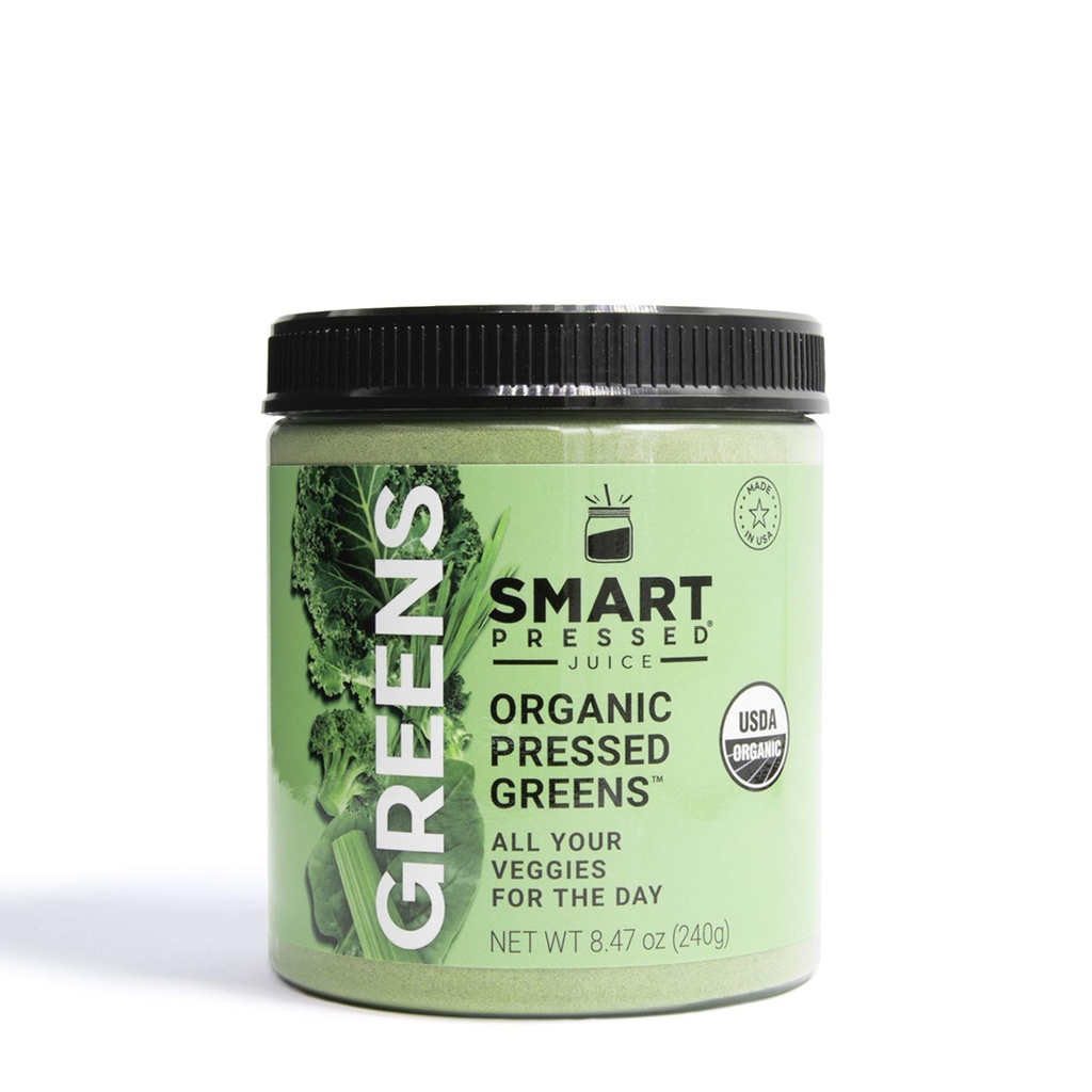 Smart Pressed Organic Greens Superfoods Powder 