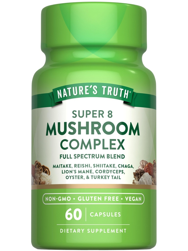 Natura's Truth Mushroom Complex Capsules 