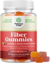 Gume de fibre prebiotice gustoase pentru adulți - Gume mari de fibre Suplimentul de vitamine pentru adulți cu soluție prebiotică Root for Imunity and Digestive Support - Non GM Vegan Halal 120