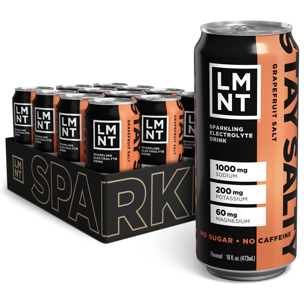 Beţi LMNT Sparkling Electrolyte Drink - Pâinea Sare 