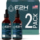 Extract de coacăze negre naturale E2H, semințe de coacăze negre presate la rece - Sănătatea sistemului imunitar - Lichid absorbit rapid (2 sticle)