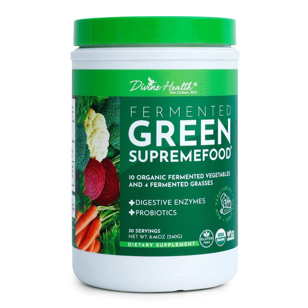 Sanatate divina Fermentat Green Supreme Food 