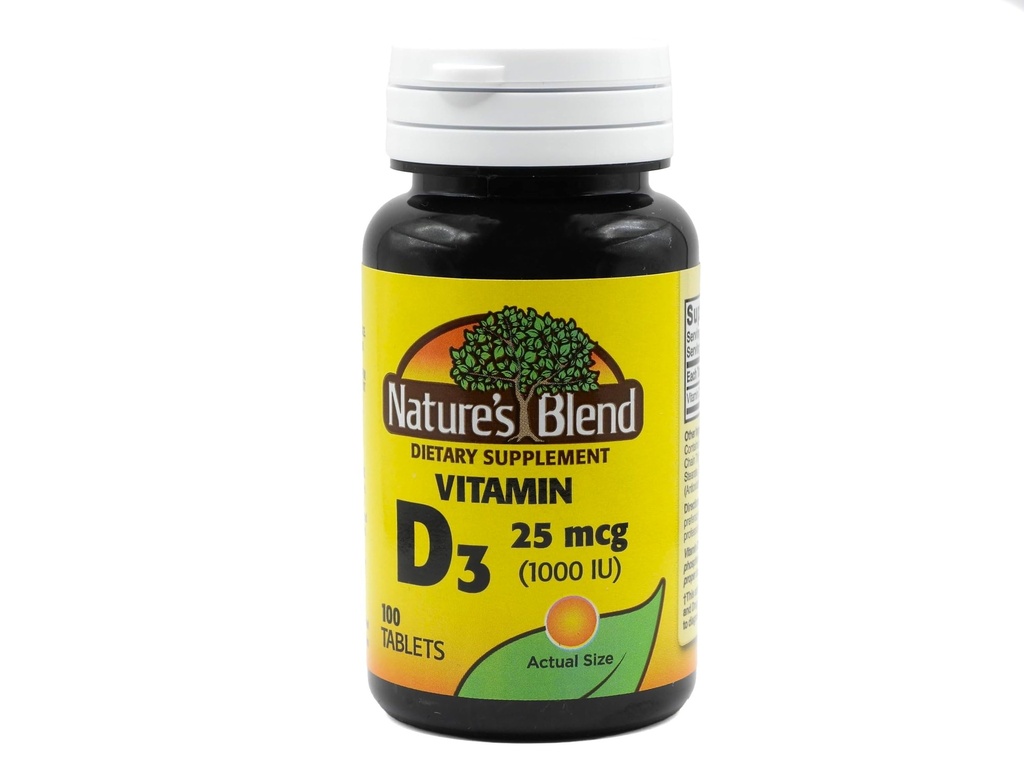 NAT B VIT D3 TB 1000UI 100 de Blend Natura