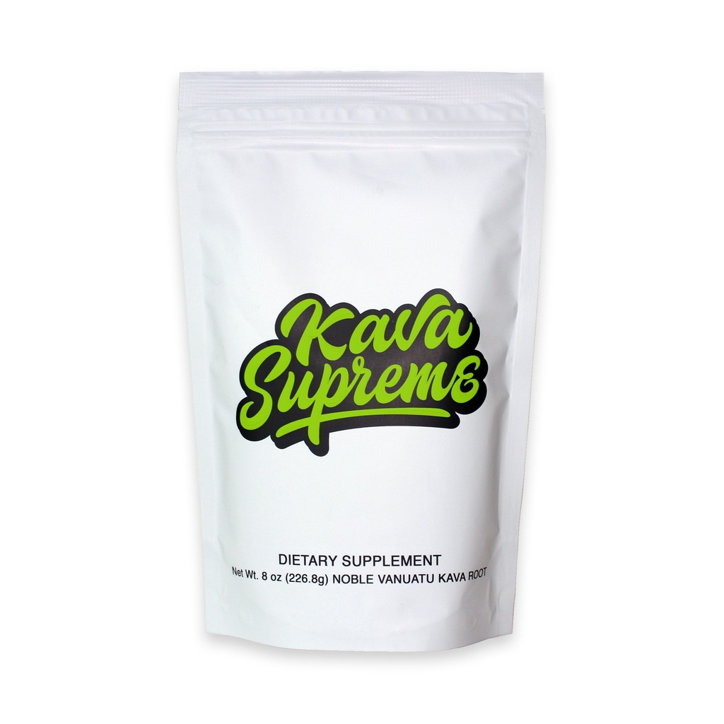 Kavafied KAVA Supreme - Nobilul Vanuatu Kava Root Powder (8oz)