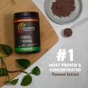 CocoaVia Cardio Health Powder, 30 Servings, 500mg Cacao Flavanols, Suport Heart Health, Boost Nitric oxid, Îmbunătăţirea circulaţiei, Energie, Preworkout, Vegan, Ciocolată Cacao