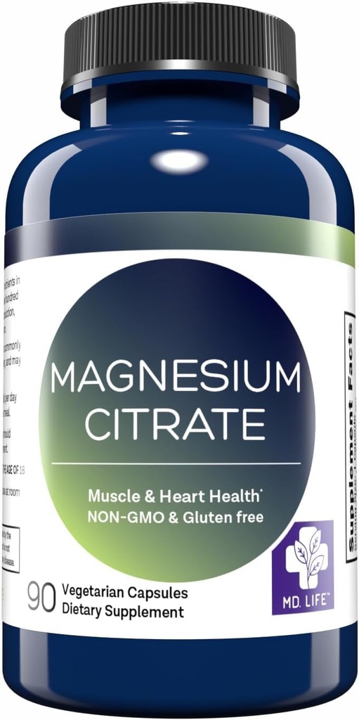 MD. Life Citrat de magneziu 250 mg 