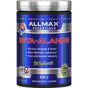 ALLMAX Nutriție Beta-Alanină pulbere, Îmbunătățitor de performanță pentru rezistență și rezistență, 400g (14.11 oz)