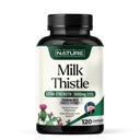 Lapte Thistle 1000mg - Ficat dezintoxicare Supliment cu Silymarin Extract & Dandelion Root 