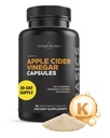 Livingood Daily Apple Otegar Capsule cu mama (1500mg) - ACV Pastile cu Probiotice si Potasiu pentru femei si barbati - Sustine sanatatea instinctului, digestia, apetitul si greutatea - Vegan, 90 capsule
