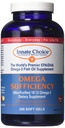 Capsule de ulei de pește, Omega Suficiență de alegere înnăscută, Lămâie de căpșuni 240 capsule