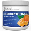 Dr. Berg Zero Hydration Keto Electrolyte pulbere - îmbunătăţit w/ 1000 mg de Sare de potasiu şi roz Himalayană (NOT Table Salt) - Tangerine Flavor Hidration Drink Mix Supliment - 50 Servings