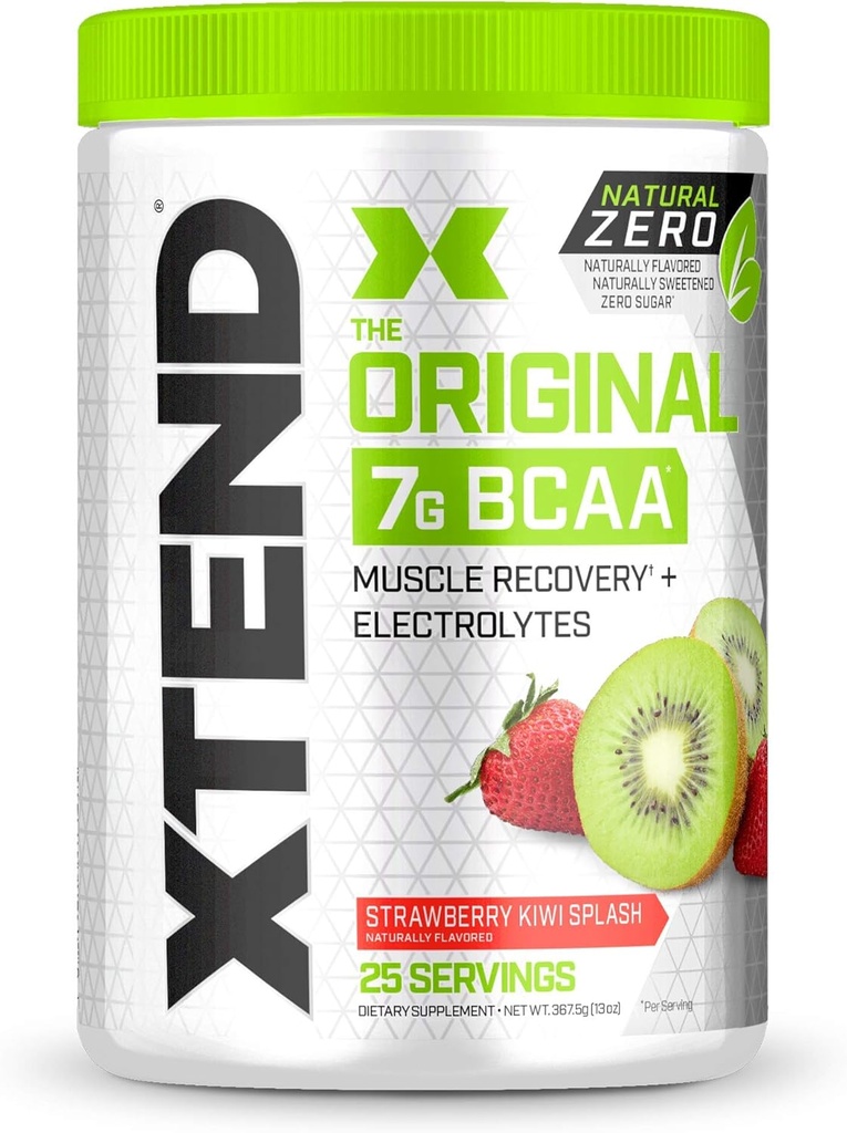 Xtend Natural Zero BCAA pulbere căpșuni Kiwi Splash 