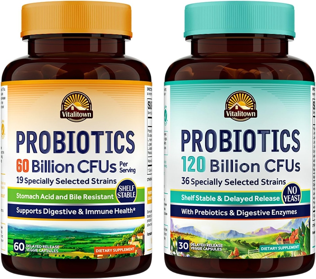 Vitalitown Probiotic Bundle (Pachet de 2) 