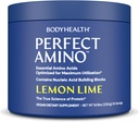 BodyHealth Perfect Amino Powder - BCAA și EAA pulbere pentru antrenament Pre și Post - Amino Acid Energy Drink pentru bărbați și femei pentru a sprijini Lean musculare și de recuperare - Lămâie - 30 Serviri