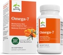 Terry natural Omega-7 - Supliment alimentar cu acizi grasi esentiali - Supliment nutritional pentru a sprijini sanatatea pielii cu Sea Buckthorn, Berry Pulp & ulei de semințe - 60 Softgels (Pachetul de 2)