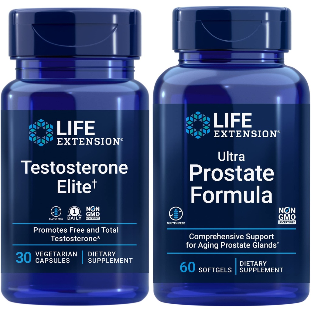Life Extensie testosteron Elite, 30 Capsule vegetariene 