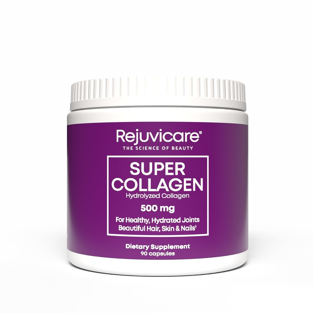 Super capsule Colagen pentru frumusete, articulatii sanatoase, par, piele, & unghii, 90 Serviri, Multi, (N8745)