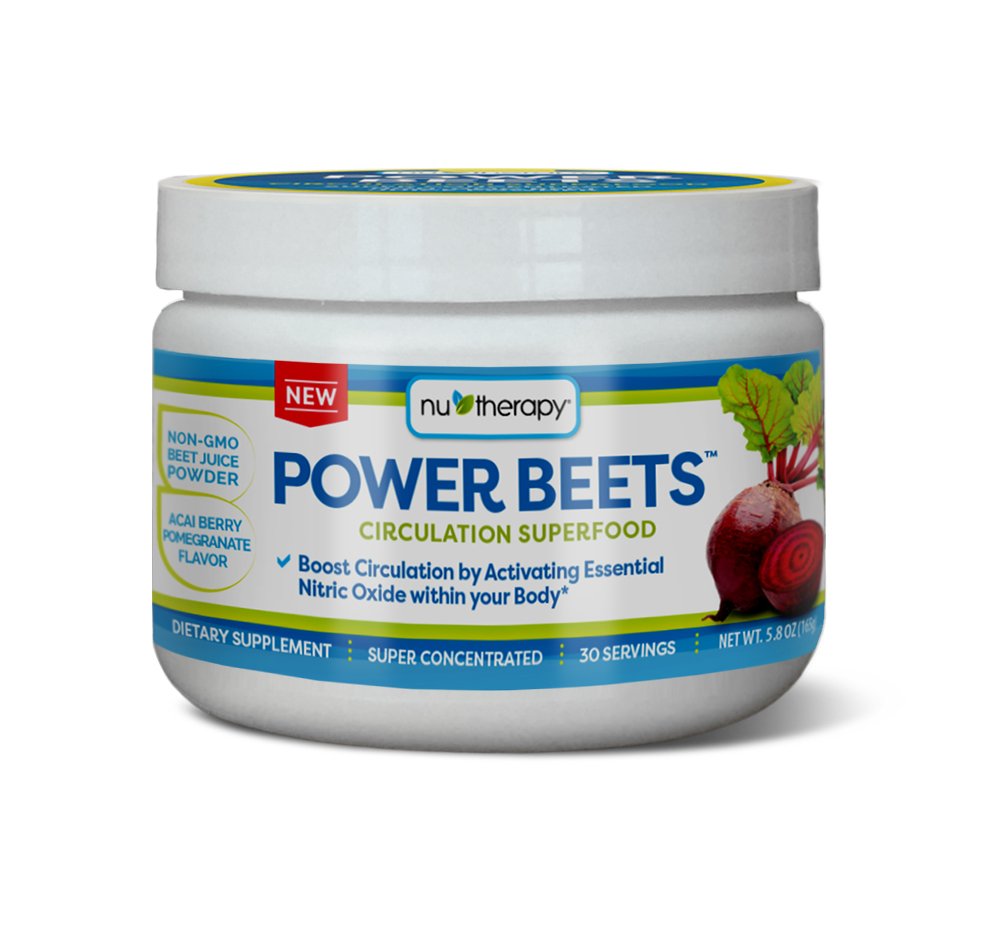 Nu-Therapy Beets putere - Super concentrat Circulatie Super-alimentare - Supliment dietetic 