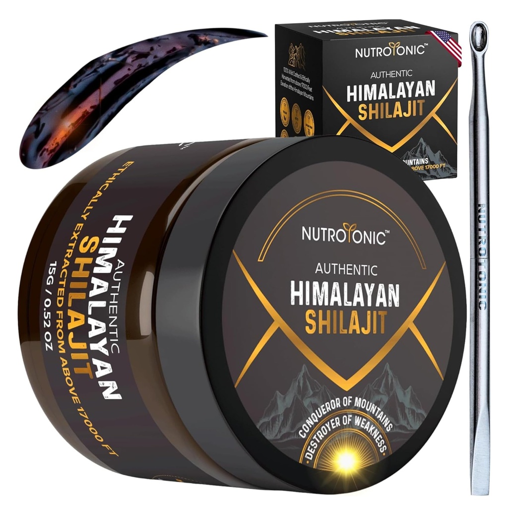 NutroTonic® Autentic Himalayan SHILAJIT® 
