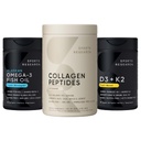 Sports Research® Multivitamine Pack - Omega 3 + Vitamina D3 K2 5000iu + Colagen Peptides