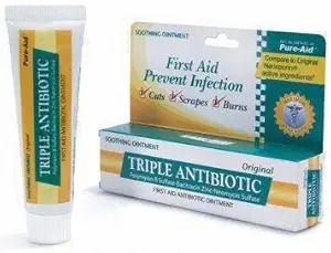 Triple Firs Antibiotice Ajutor Unguent Antibiotic 0.33 oz (2 ambalaj)